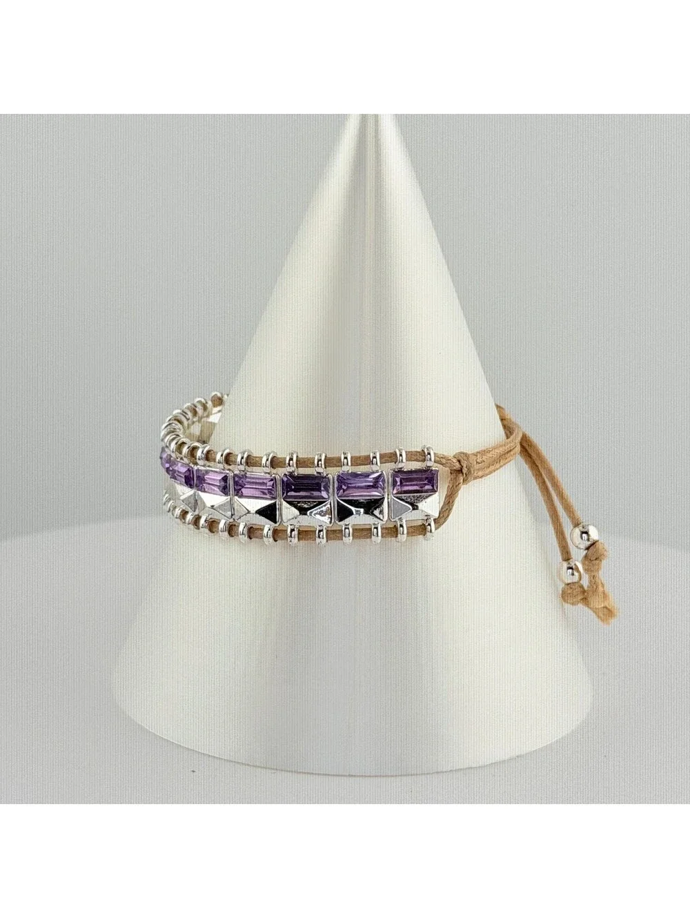Bomb Party Single Stack Bracelet - on Silver Plating #163